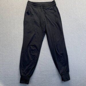 Athleta Jogger Pants Womens Size XS Black, Athletic Gym Workout,Drawstring